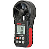 Анемометр крыльчатый USB, Bluetooth 0,3-30м/с, -10-45°C WINTACT WT87B
