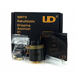 Дрип атомайзер UD Smith RDA Чорний (AJ_UD_SB)