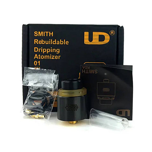 Дрип атомайзер UD Smith RDA Black (AJ_UD_SB)