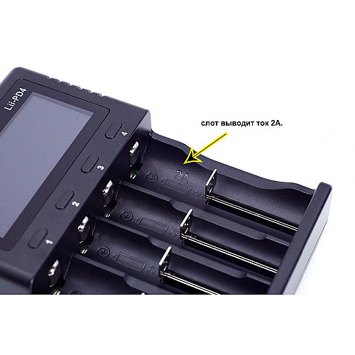 Зарядний пристрій LiitoKala Lii-PD4 LCD (AJ-lip4)