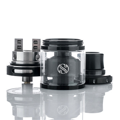 Атомайзер для вейпа Merlin Mini RTA Black (am102-hbr)