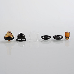 Атомайзер для вейпа MANTA MTL RTA 24mm Black (am194-hbr)