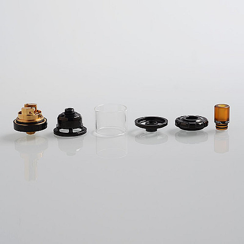 Атомайзер для вейпа MANTA MTL RTA 24mm Чорний (am194-hbr)