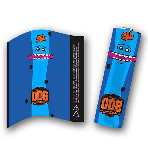 Термоусадка odb ZF для акумуляторів 21700/20700 Mr Meeseeks Blue (AJ_9tt_09)