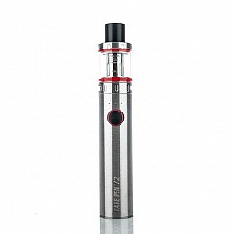 Електронна сигарета вейп SMOK Vape Pen V2 1600mAh Оригінальний комплект Срібний (sn1097-hbr)