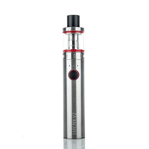 Электронная сигарета вейп SMOK Vape Pen V2 1600mAh Original Kit Silver (sn1097-hbr)