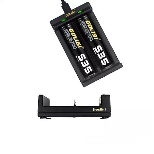 Зарядное устройство Golisi Needle 2 Intelligent USB Charger Black (az018-hbr)
