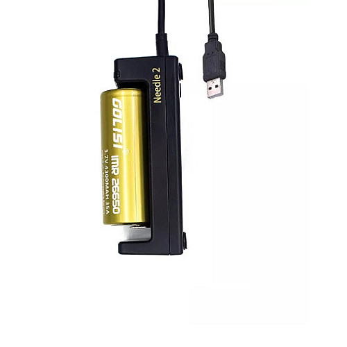 Зарядное устройство Golisi Needle 2 Intelligent USB Charger Black (az018-hbr)