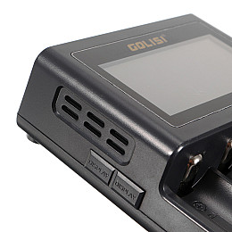 Зарядний пристрій Golisi S4 Smart Battery Charger Black (az015-hbr)