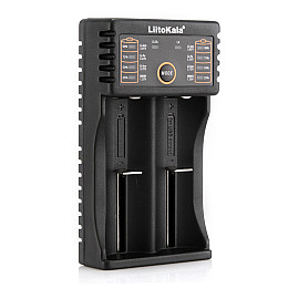 Зарядний пристрій LiitoKala Lii 202 Black (az010-hbr)