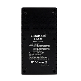 Зарядний пристрій LiitoKala Lii 202 Black (az010-hbr)