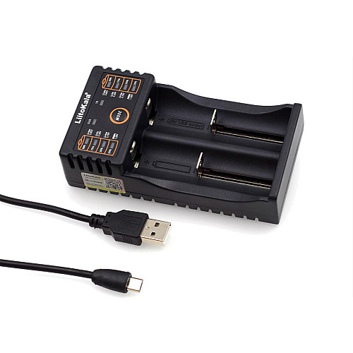 Зарядное устройство LiitoKala Lii 202 Black (az010-hbr)