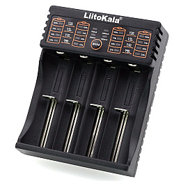 Зарядний пристрій LiitoKala Lii 402 Black (az011-hbr)
