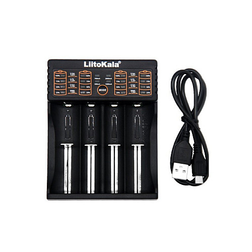 Зарядное устройство LiitoKala Lii 402 Black (az011-hbr)