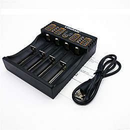 Зарядний пристрій LiitoKala Lii 402 Black (az011-hbr)