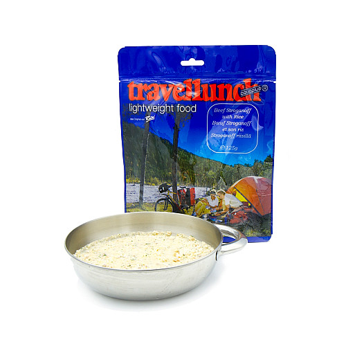 Бефстроганов Travellunch з рисом 125 г 1 порція (1004-50133)