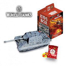 Kids box - Світбокс Танки колекційна фігурка World of tanks жувальний мармелад з натуральним соком