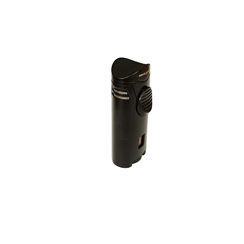 Зажигалка газовая турбо для сигар Silver Match Debden Blueflame Cigar Holder Черная (40674262)