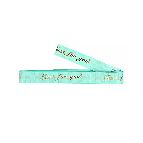 Лента декоративная Lesko PPW DD003 Just For You 2 м Turquoise