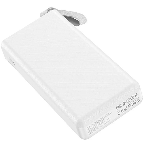 УМБ портативное зарядное Power Bank HOCO J73 30000mAh 2USB White