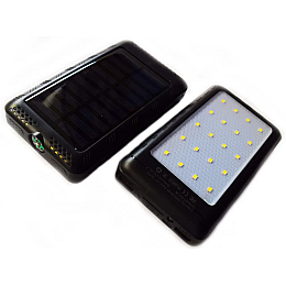 Портативная зарядка Power Bank Metal Led Solar 90000 mah