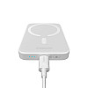 Внешній акумулятор Baseus з MagSafe 6000 mAh PPCXW06 Білий