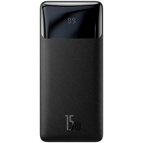 УМБ Power Bank BASEUS Bipow PPDML-J01 20000mAh 2USB Type-C 3A 15W QC черное