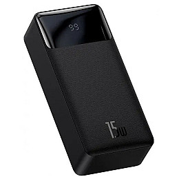 УМБ Power Bank BASEUS Bipow PPDML-K01 30000mAh 2USB, Type-C 3A 15W QC черный