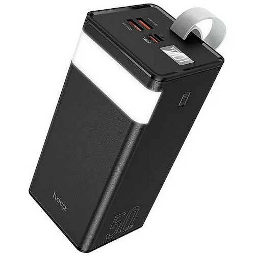 УМБ Power Bank HOCO Powermaster J86A 50000mAh з функцією настільної лампи чорний