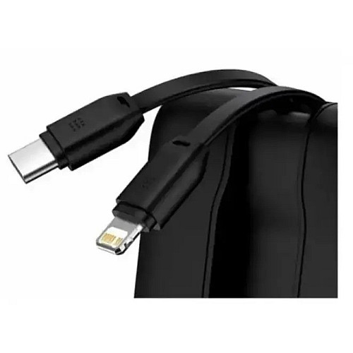 УМБ повербанк Power Bank BASEUS Elf PPJL010001 10000mAh 22.5W QC, со встроенными Lightning и Type-C
