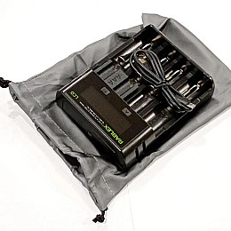 Зарядний пристрій для акумуляторів Rablex RB-405 з LCD дисплеєм А/AA/AAA/АААА/С/SC/F6 Hi-Cd Ni-MH