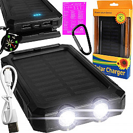 Универсальная батарея Solar POWEBANK ARMORED 20 000 mAh Black