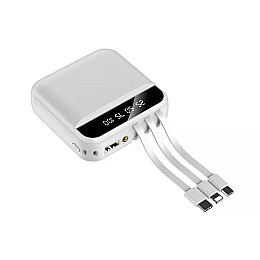 Внешній акумулятор Power Bank WDW 25000mah білий