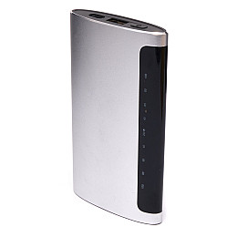 Портативное зарядное устройство Wonder 18000mah серый металлик