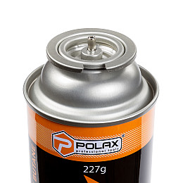 Газовий балон Polax euro для пальника цанговий туристичний 227г (32-048)