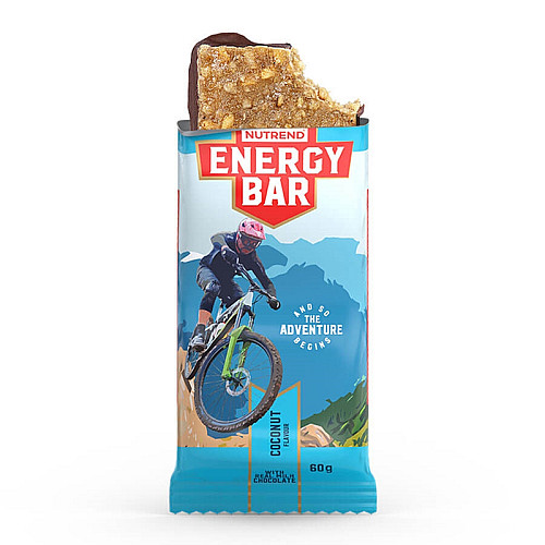 Углеводний Батончик для енергії Energy Bar Nutrend 60 г Кокос (14119023)
