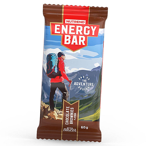 Углеводний Батончик для енергії Energy Bar Nutrend 60г Шоколадний торт (14119023)