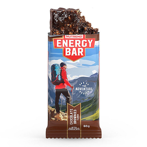 Углеводний Батончик для енергії Energy Bar Nutrend 60г Шоколадний торт (14119023)