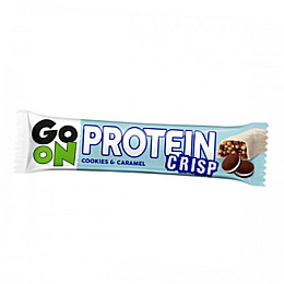 Хрустящий батончик Crisp Bar Go On 50 г Печенье-карамель (14398006)