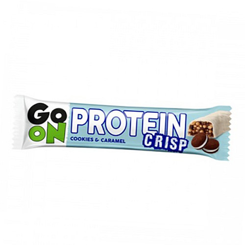 Хрустящий батончик Crisp Bar Go On 50 г Печенье-карамель (14398006)