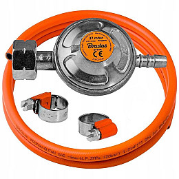 Газовий балон GZWM GagoGas 27 л з верхнім вентилем + редуктор + Газовий Шланг 1 м