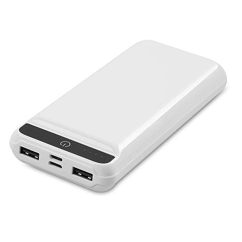 Внешний аккумулятор Power Bank S-LİNK IP-G21 2хUSB Фонарик 20000mAh White (3_02403)