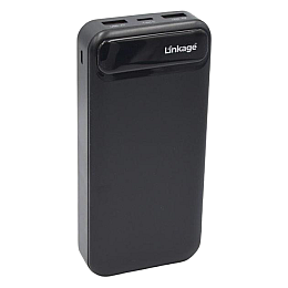 Внешний аккумулятор Power Bank Linkage LKP-21 2xUSB LCD 10000 mAh Black (3_02406)