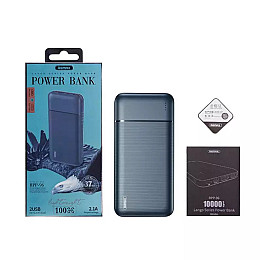 Внешний аккумулятор Power Bank Remax RPP-96 2xUSB Type-C 10000 mAh Blue (3_02476)
