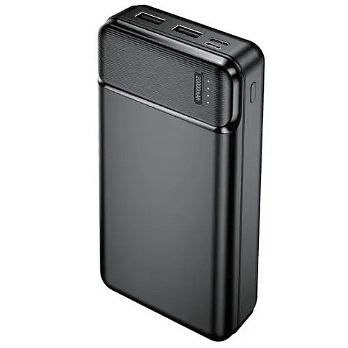 Внешний аккумулятор Power Bank Maxlife MX-20 2xUSB Type-C 20000 mAh Black (3_02477)
