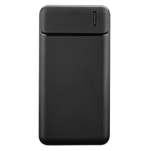 Внешний аккумулятор Power Bank Maxlife MX-20 2xUSB Type-C 20000 mAh Black (3_02477)