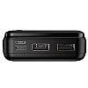 Внешний аккумулятор Power Bank Maxlife MX-20 2xUSB Type-C 20000 mAh Black (3_02477)