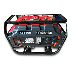 Бензиновый генератор Kamastsu KS2800 максимальная мощность 2 кВт