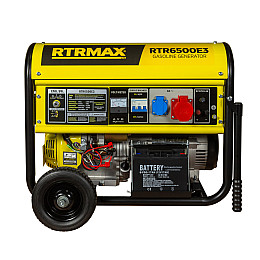 Генератор бензиновый RTRMAX RTR-6500-E3 6,9 кВА 3 фазы электростартер ETSG