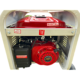 Генератор бензиновый PRAMATEC PS-9000 3,1 кВА 3 фазы ручной стартер ETSG